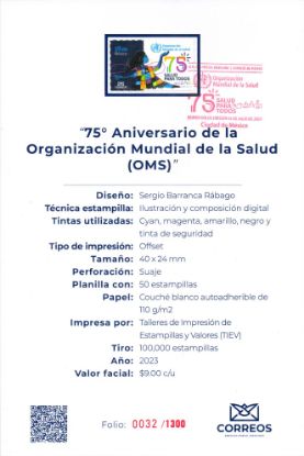 Imagen de 75 Años de la Organización Mundial de la Salud
