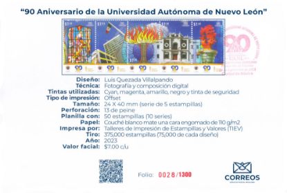 Imagen de 90 Aniversario de la Universidad Autónoma de Nuevo León