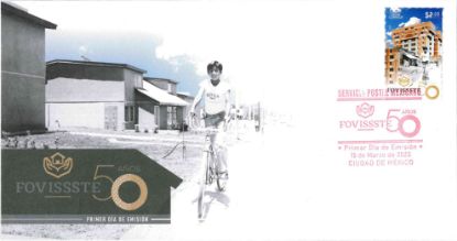 Imagen de Timbre postal: 50 Aniversario del FOVISSSTE