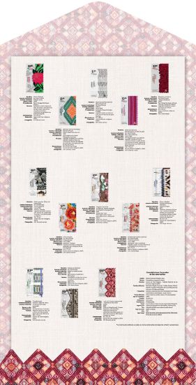 Imagen de Timbre postal: México Arte Textil