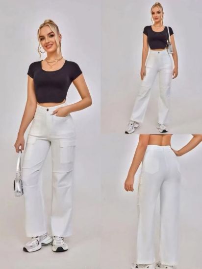 Imagen de Pantalón Recto tipo Cargo 