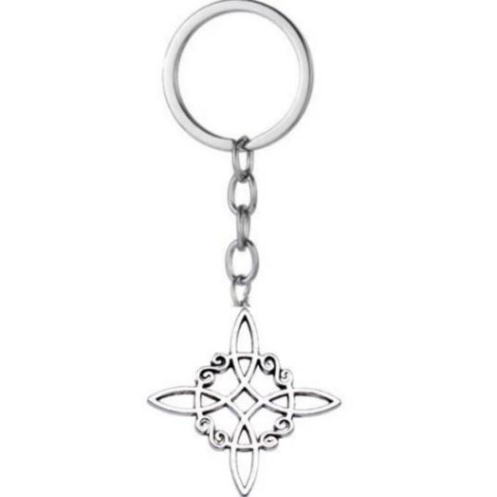 Imagen de Juego Nudo de Bruja  Z Curado Uso Rudo (Aretes, Dije+ Anillo+ Llavero+ Pulsera)+ 10 Combnaciones para Escoger X1 - Alta Durabilidad