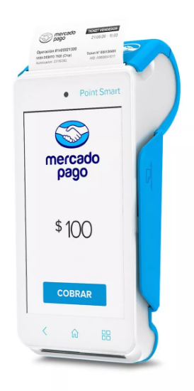 Imagen de Lector De Tarjetas Point Smart Mercado Pago+ Tarjeta Gratis