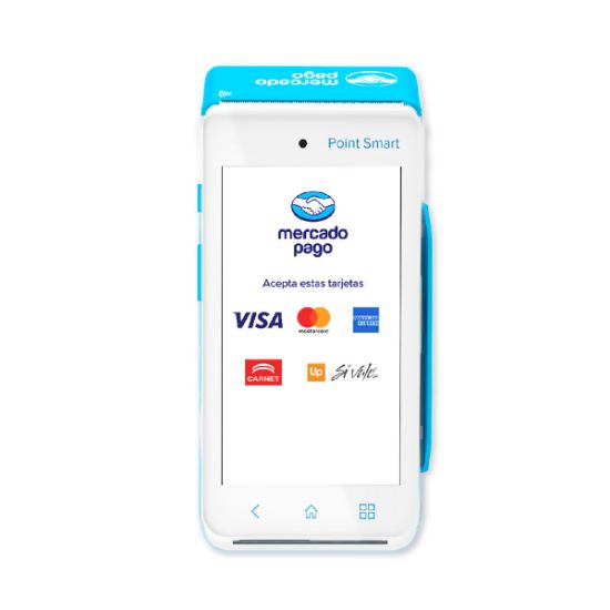Imagen de Lector De Tarjetas Point Smart Mercado Pago+ Tarjeta Gratis