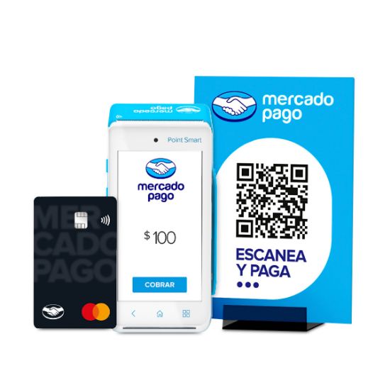 Imagen de Lector De Tarjetas Point Smart Mercado Pago+ Tarjeta Gratis