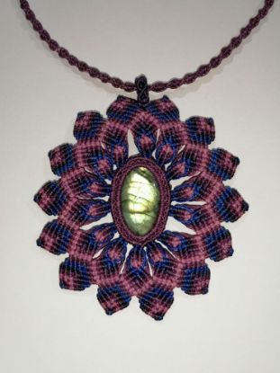Imagen de Mandala con labradorita 