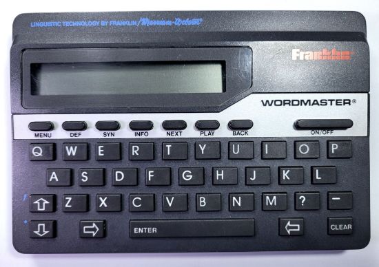Imagen de Diccionario de inglés Electrónico Franklin Wordmaster Wm-1055