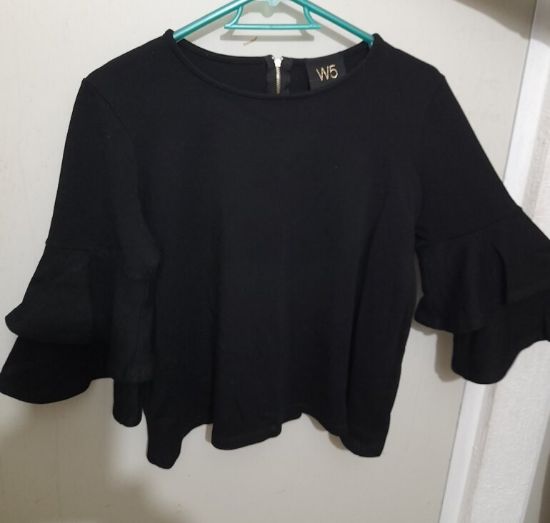 Imagen de Blusa negra talla S