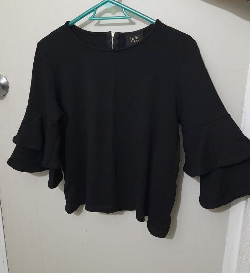 Imagen de Blusa negra talla S