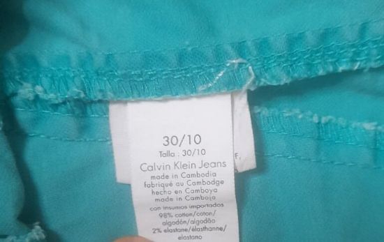 Imagen de Short verde talla 10