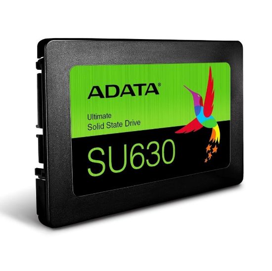 Imagen de SSD ADATA ASU630SS-480GQ-R 480GB DISCO DURO UNIDAD ESTADO SOLIDO PC LAPTOP SATA GAMER NEGRO 3D