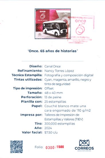 Imagen de Once. 65 años de historias