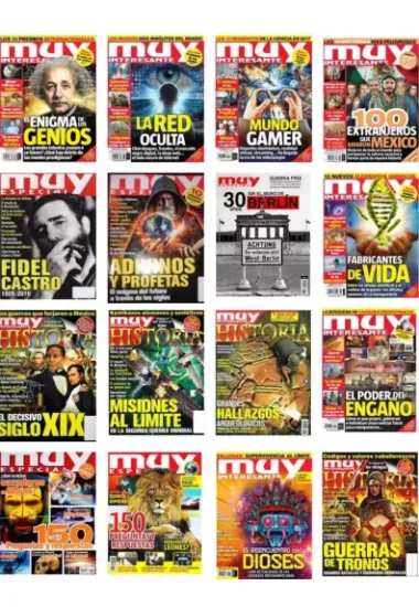 Imagen de Paquete 5 Revistas Muy Interesante Cultura General 