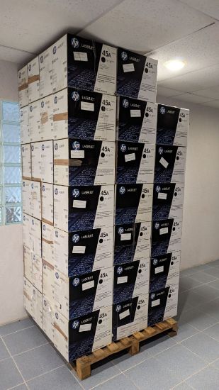 Imagen de Tóner Original Hp, Modelo 45A Q5945A, Para 4345 y/o M4345MFP