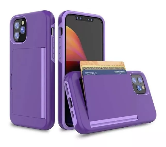 Imagen de Funda Tipo Cartera Tarjetero, Compatible Con iPhone 11, 6.1 pulgadas