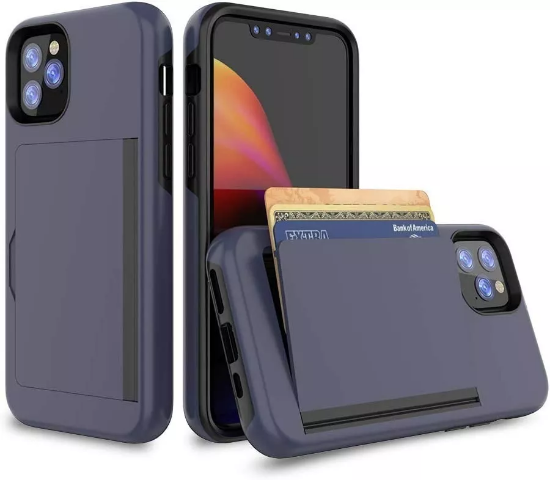 Imagen de Funda Tipo Cartera Tarjetero, Compatible Con iPhone 11, 6.1 pulgadas