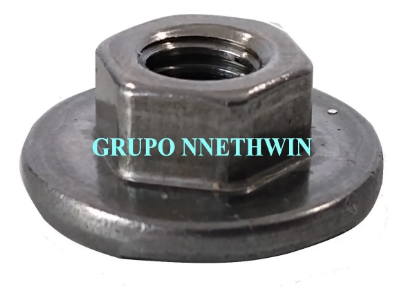 Imagen de Caja con 2000 Tuercas De Soldadura, # de parte N104723, Tipo Hexagonal, M6 1.0 10x7x18.5mm
