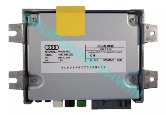 Imagen de Media Box Original, Para Audi, Oem # De Parte 4M0063262