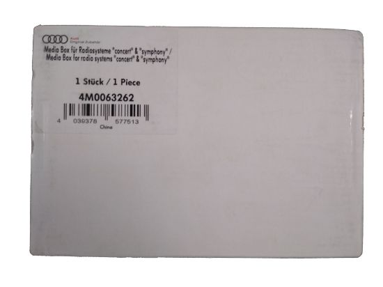 Imagen de Media Box Original, Para Audi, Oem # De Parte 4M0063262