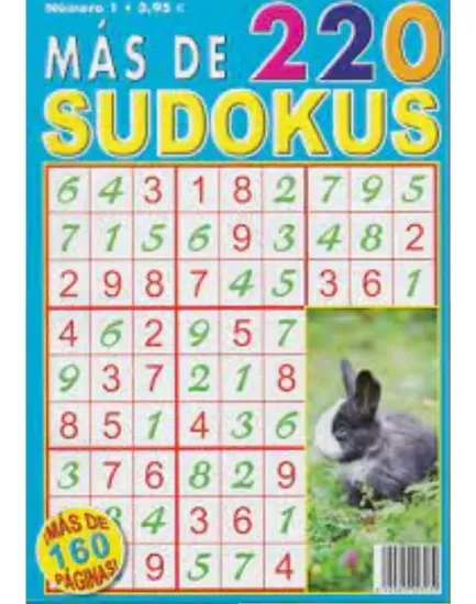 Imagen de Libro De Sudoku / Juegos Destreza Mental