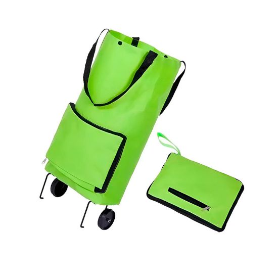 Imagen de BOLSA DE COMPRAS CON RUEDAS PLEGABLE