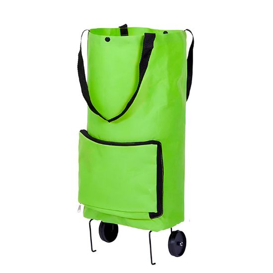 Imagen de BOLSA DE COMPRAS CON RUEDAS PLEGABLE