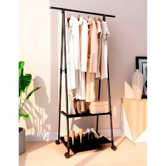 Imagen de PERCHERO RACK TRIANGULAR PARA ROPA