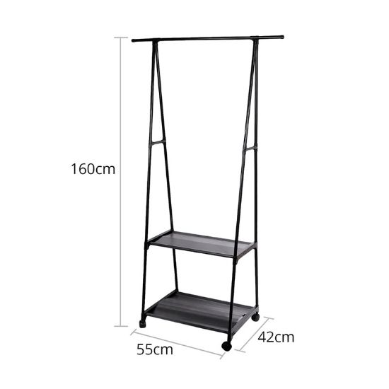Imagen de PERCHERO RACK TRIANGULAR PARA ROPA