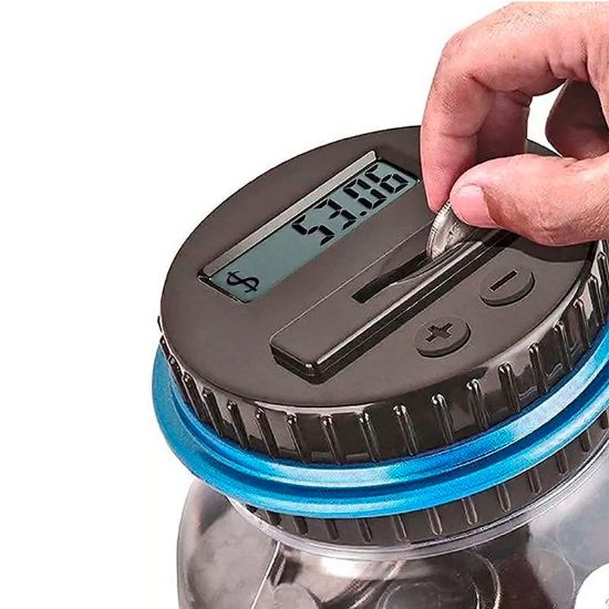 Imagen de Alcancía electrónica con contador digital