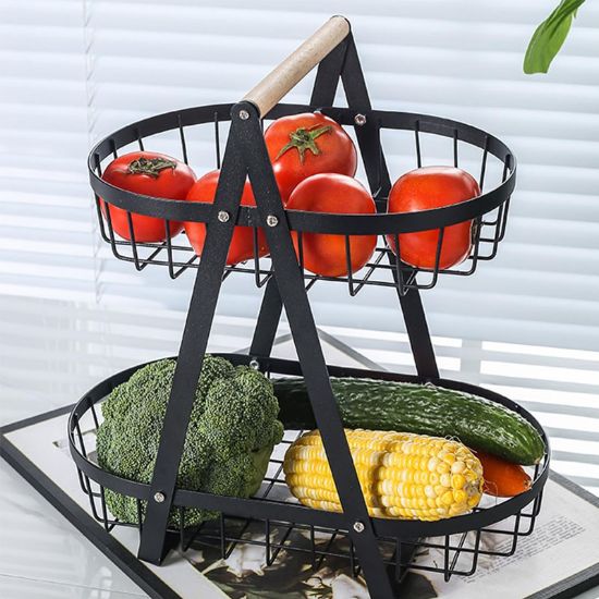 Imagen de Canasta frutero de 2 niveles