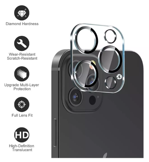 Imagen de Kit Funda Magsafe + Mica Pantalla 9D Cristal + Mica Cámara Para iPhone