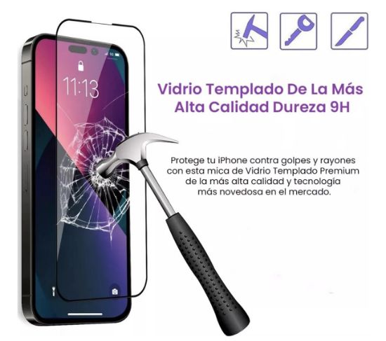 Imagen de Kit Funda Magsafe + Mica Pantalla 9D Cristal + Mica Cámara Para iPhone