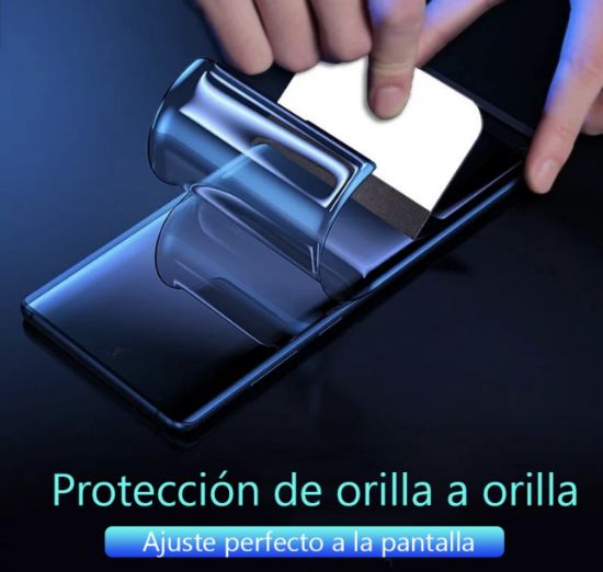 Imagen de Kit Mica Hidrogel + Mica Cámara Para iPhone + Funda Magsafe