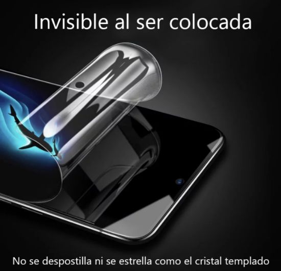 Imagen de Kit Mica Hidrogel + Mica Cámara Para iPhone + Funda Magsafe
