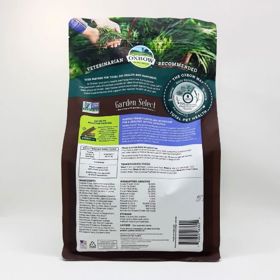 Imagen de Alimento Para Cuyo Joven Garden Select Oxbow 1.81Kg