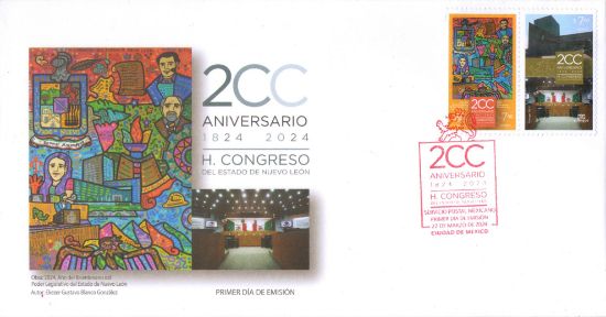 Imagen de 2024, Año del Bicentenario del Poder Legislativo del Estado de Nuevo León