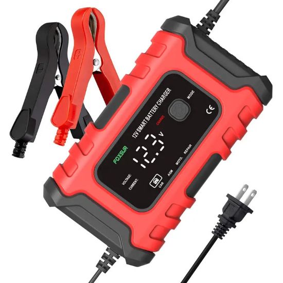 Imagen de Cargador reparador de bateria para auto y motocicleta