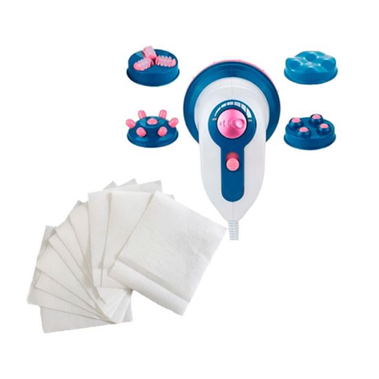 Imagen de Kit masajeador infrarojo + 100 parches desintoxicantes kinoki