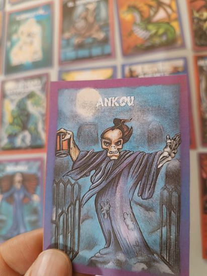 Imagen de Colección completa 97 tarjetas Monstruos de Bolsillo Sonric's 1994 (Reimpresión)