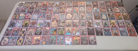 Imagen de Colección completa 97 tarjetas Monstruos de Bolsillo Sonric's 1994 (Reimpresión)