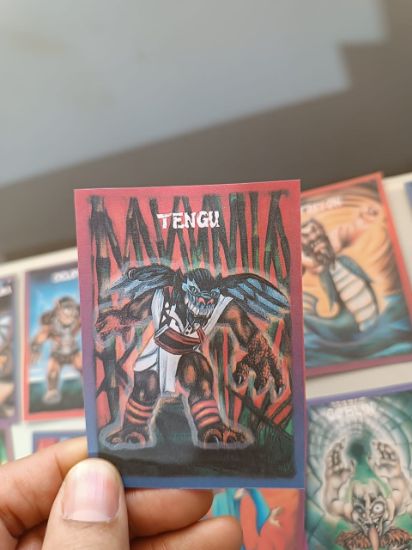 Imagen de Colección completa 97 tarjetas Monstruos de Bolsillo Sonric's 1994 (Reimpresión)