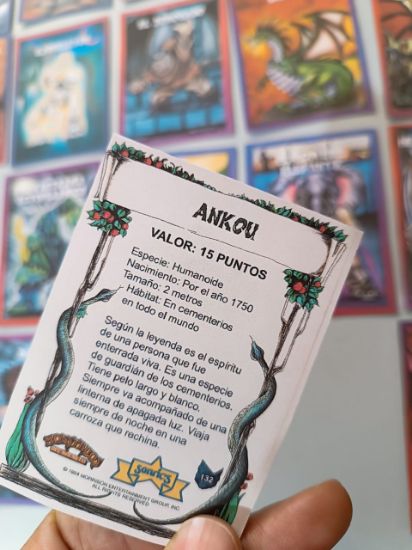 Imagen de Colección completa 97 tarjetas Monstruos de Bolsillo Sonric's 1994 (Reimpresión)