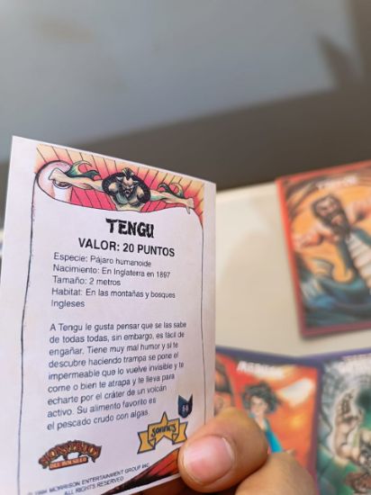 Imagen de Colección completa 97 tarjetas Monstruos de Bolsillo Sonric's 1994 (Reimpresión)