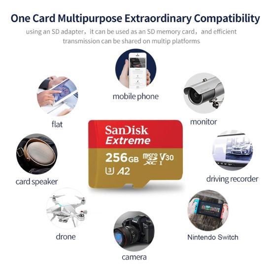 Imagen de Memoria Micro SD 256gb