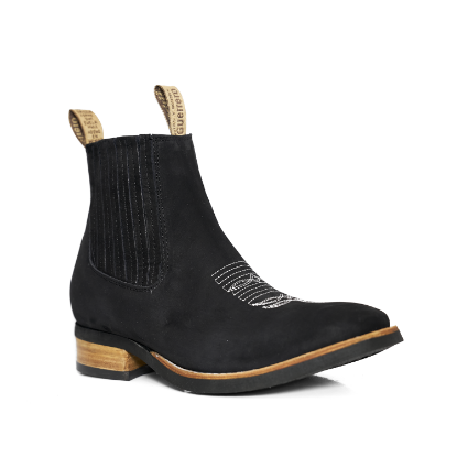 Imagen de Botines Botas Cuadradas Vaqueras Unisex 100% Piel 