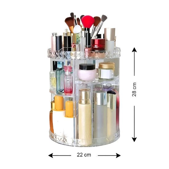 Imagen de Organizador de cosmeticos transparente