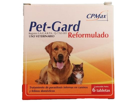 Imagen de Pet Gard Adulto 6 Tabletas 