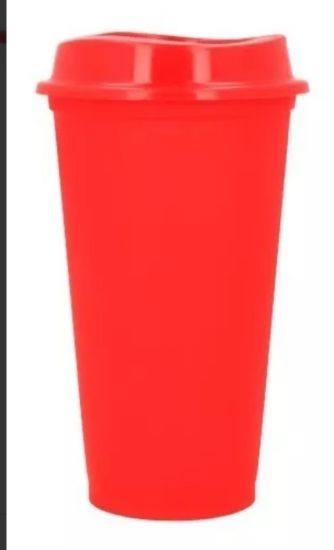 Imagen de  RICOLANDIA Vaso Cafetero 10 Pzas  Colores Surtidos Estilo Starbucks 16oz 