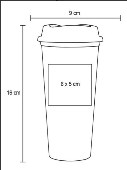 Imagen de  RICOLANDIA Vaso Cafetero 10 Pzas  Colores Surtidos Estilo Starbucks 16oz 