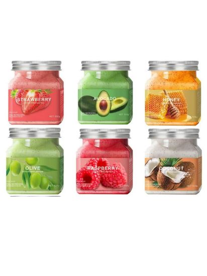 Imagen de Ricolandia 1 pza Exfoliante Corporal Hidratante de Frutas Elimina Piel Muerta